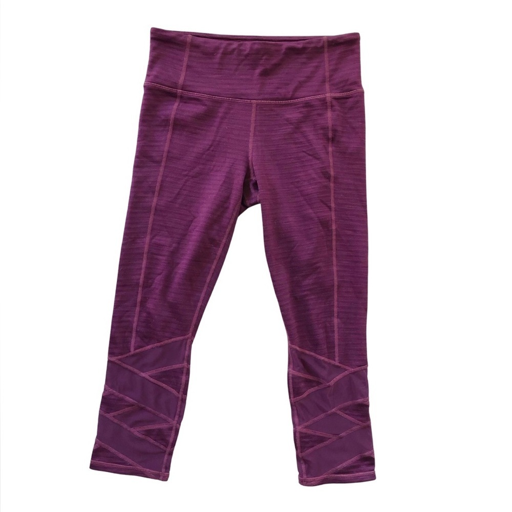 Athleta Leggings Wine Size Small Petite